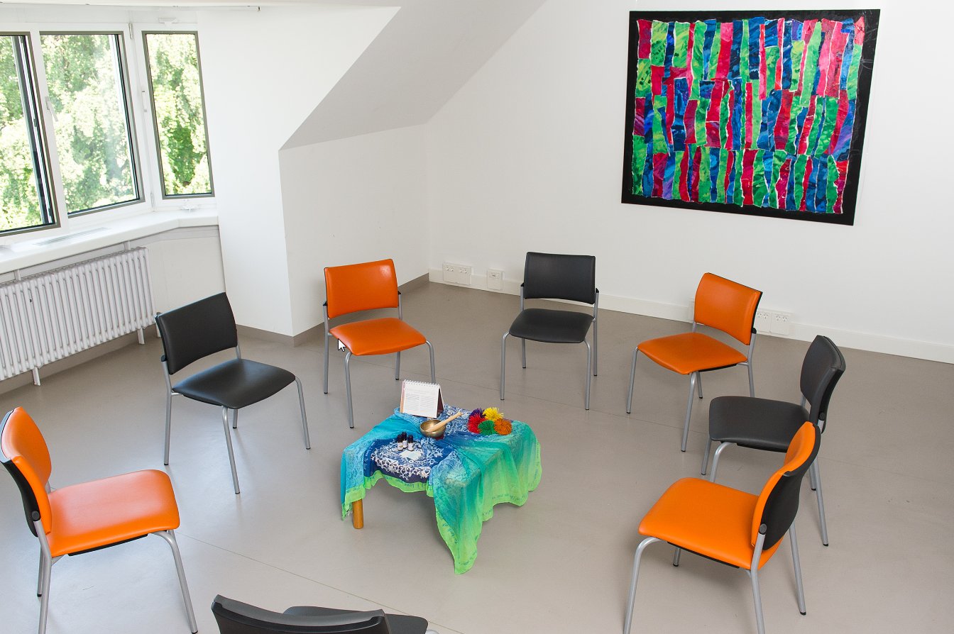 Tagklinik Sucht Stuhlkreis