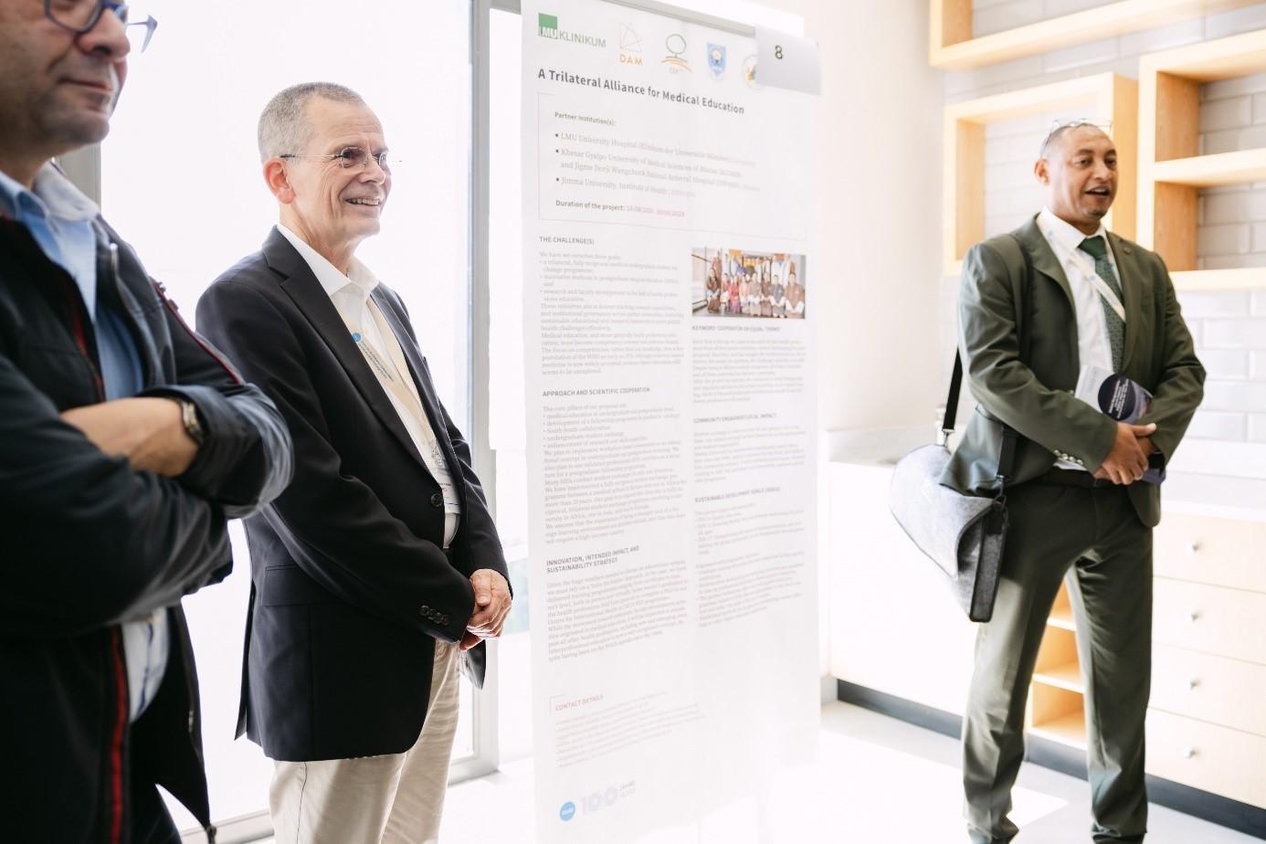 “A Trilateral Alliance for Medical Education”- Ahmed Zeynudin and Matthias Siebeck