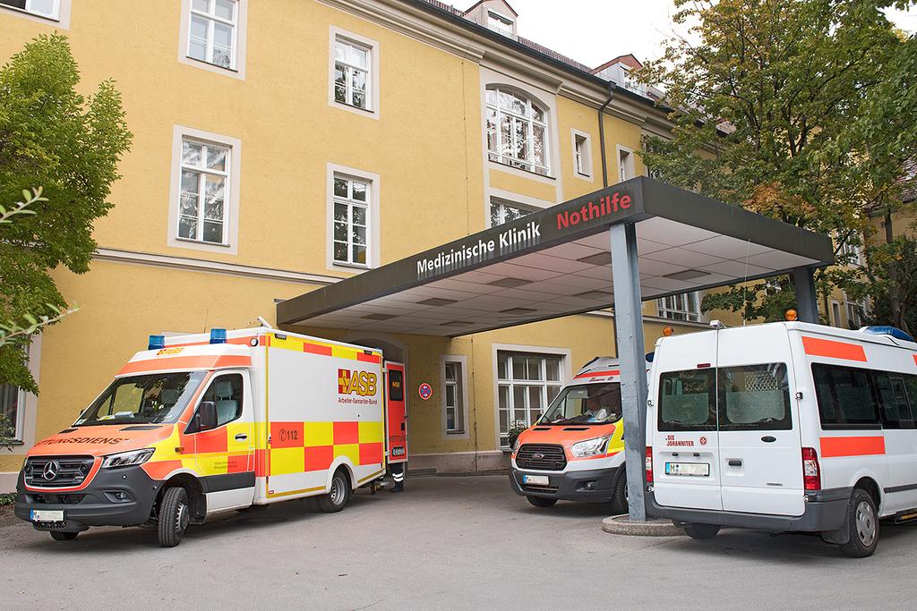 Nothilfe-Anfahrt Ziemssenklinik