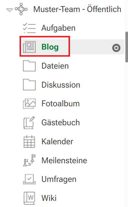 Blog in KUM-Teams