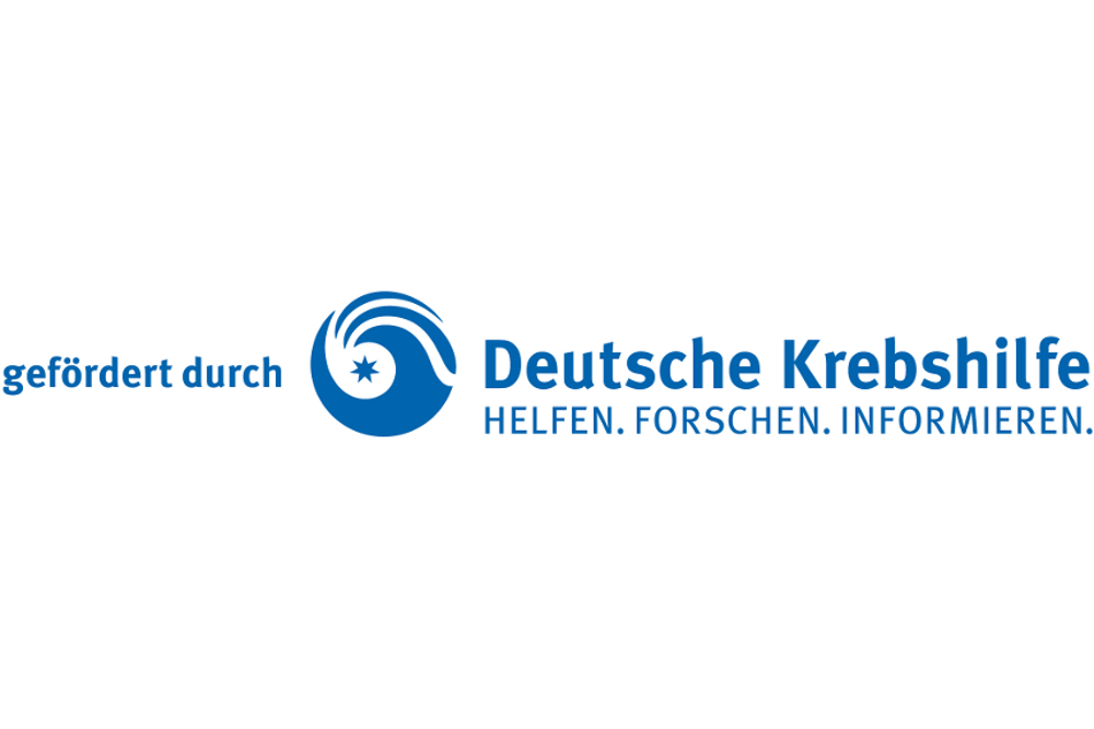 Logo: Föderung durch die Deutsche Krebshilfe