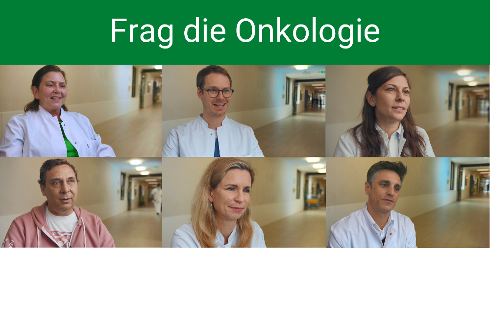 Bild: Fachexperten der Videoreihe „Frag die Onkologie“
