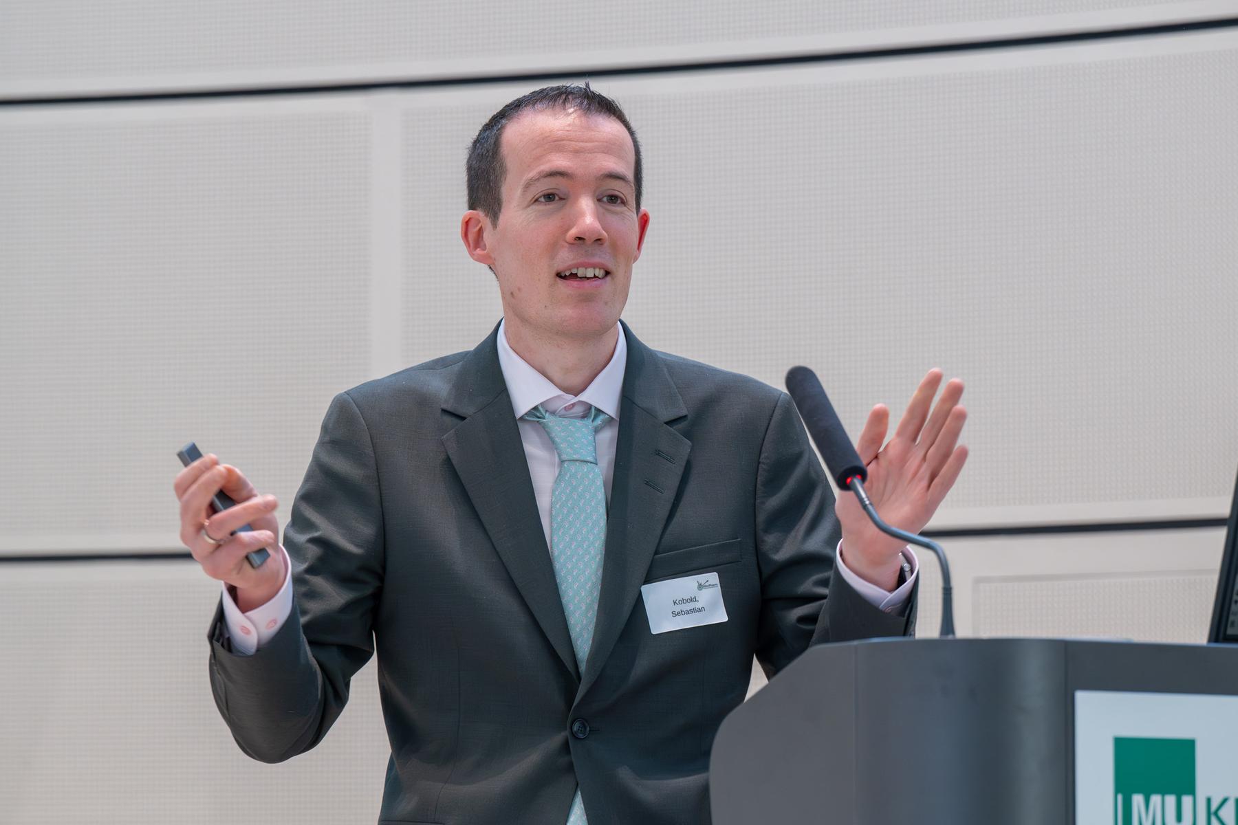 Prof. Dr. med. Sebastian Kobold at Joint Symposium 