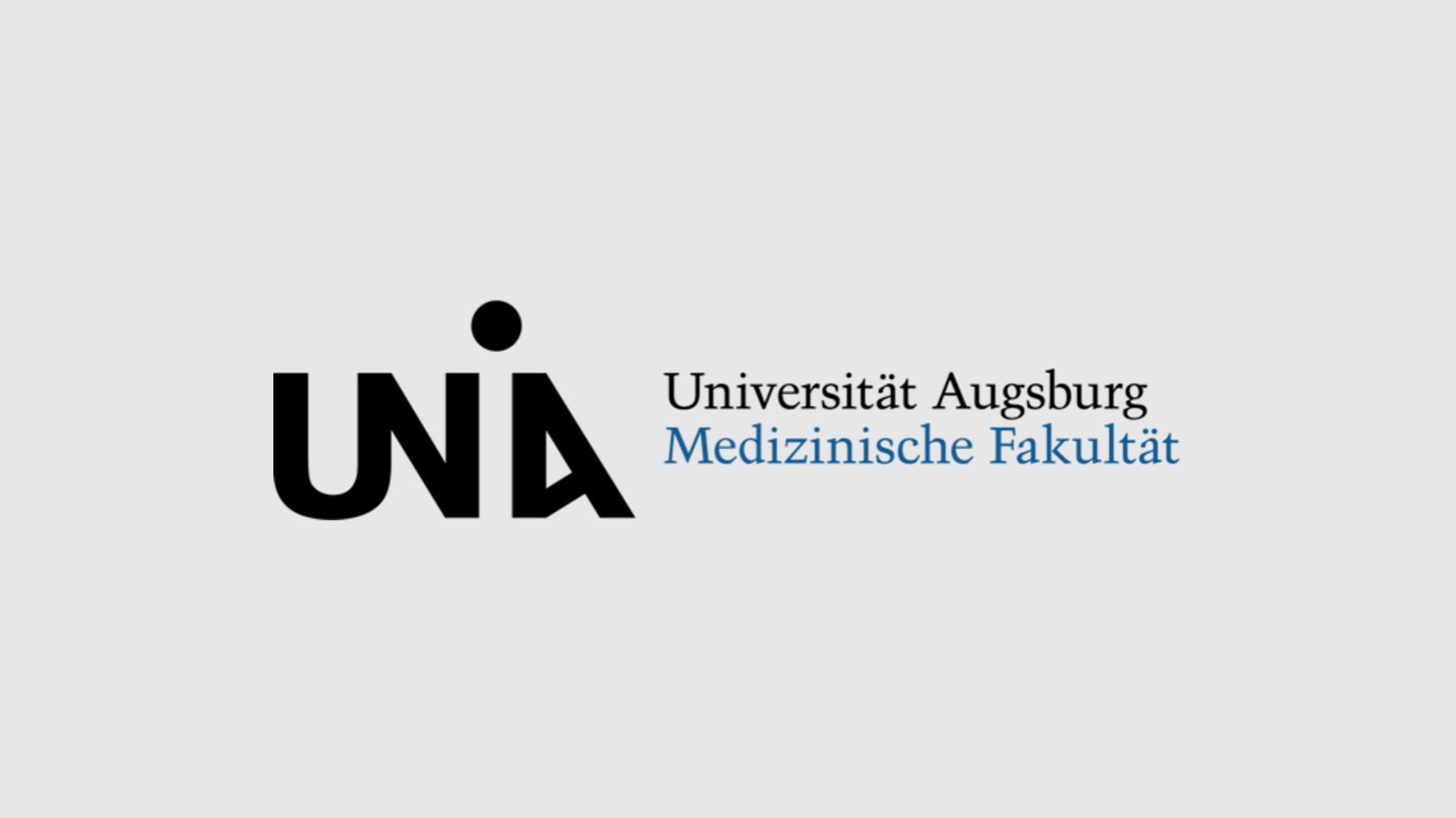  Logo der Medizinischen Fakultät der Universität Augsburg