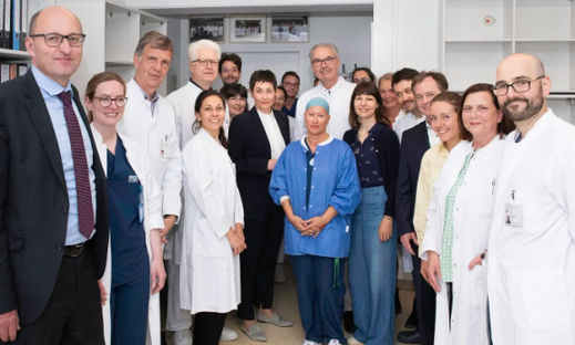 Das Team der Tagesklinik bei der Eröffnung