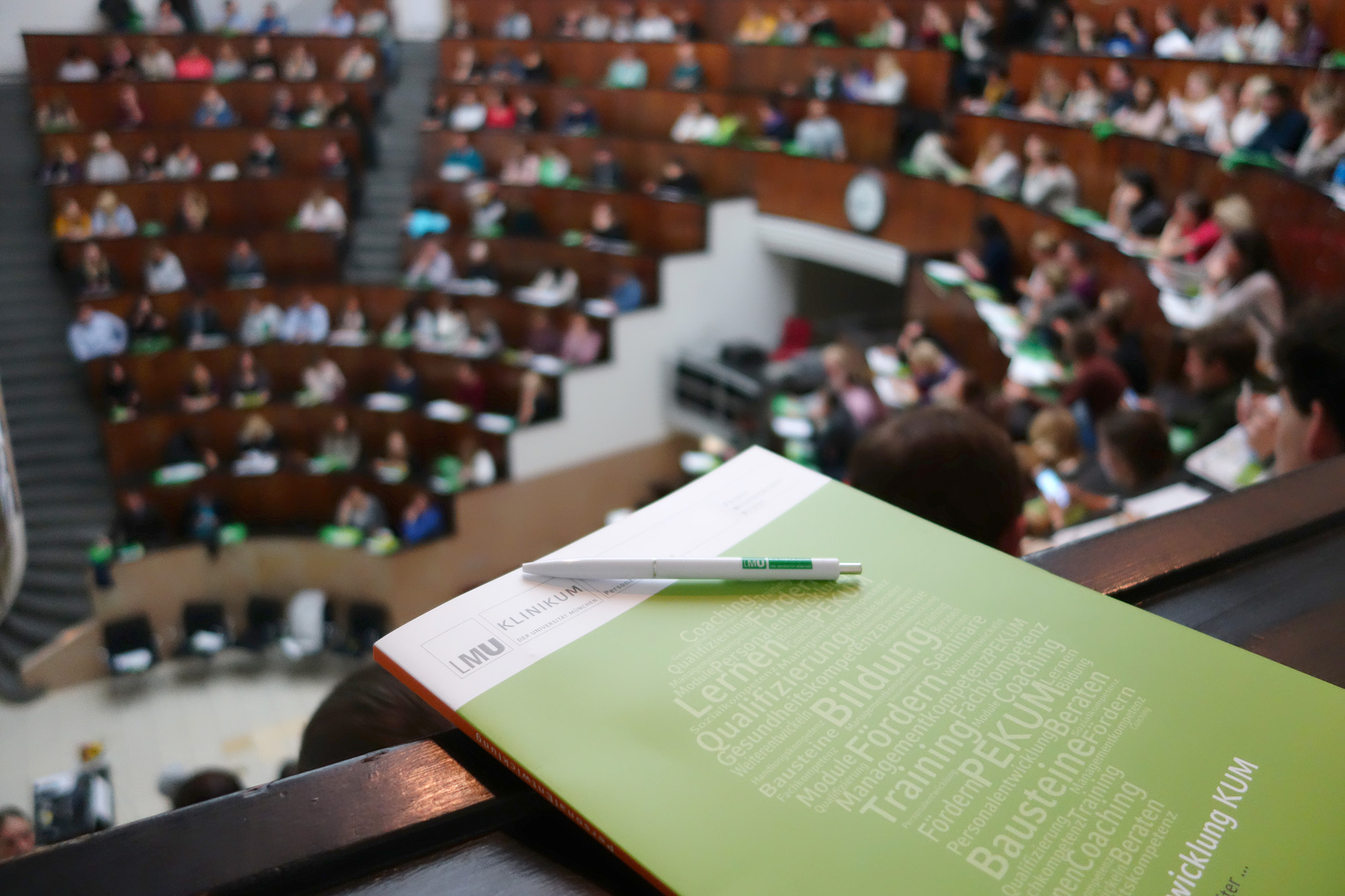 Blick in der Hörsaal