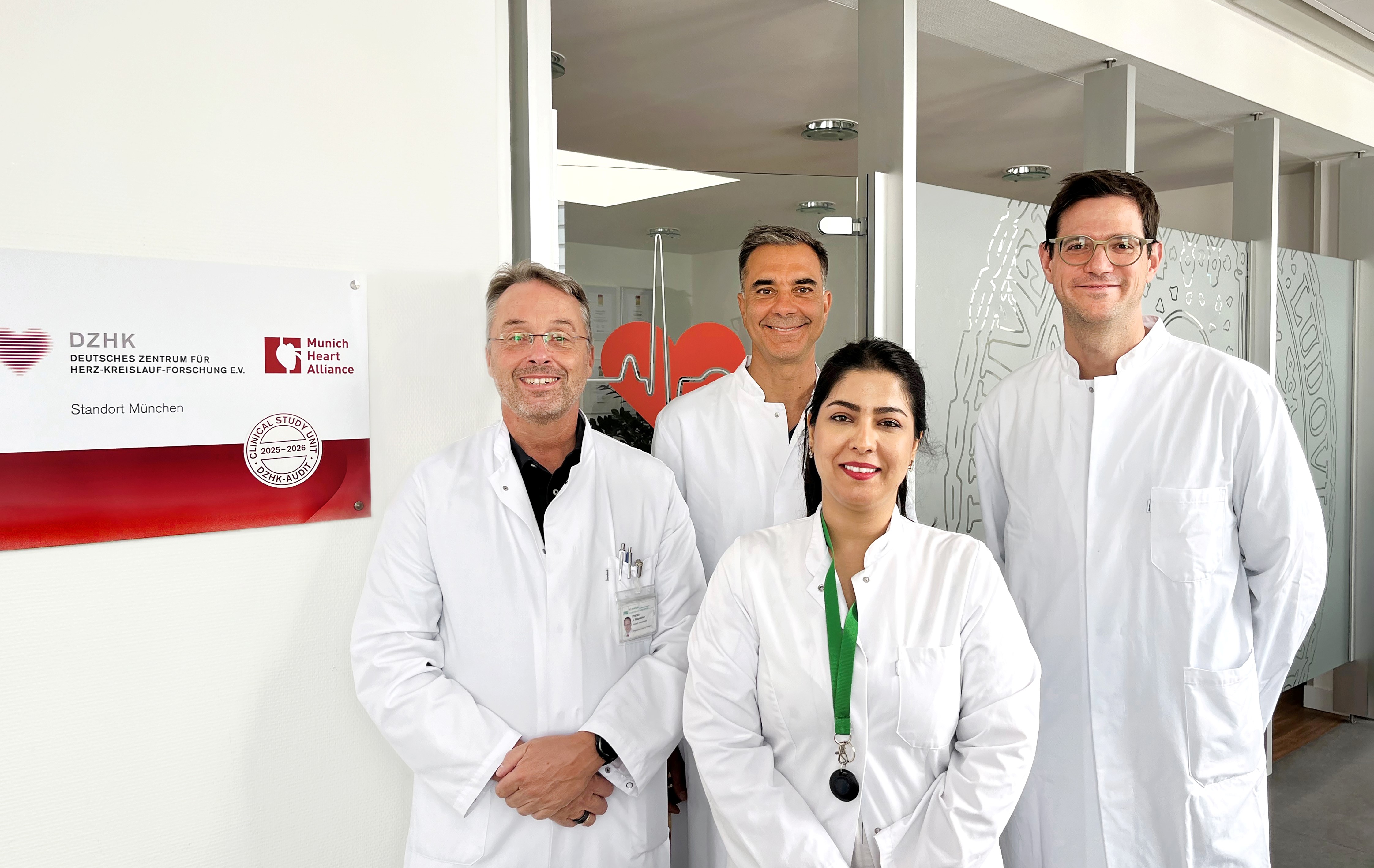 Das TRIC-I-HF-Studienteam am LMU Klinikum München