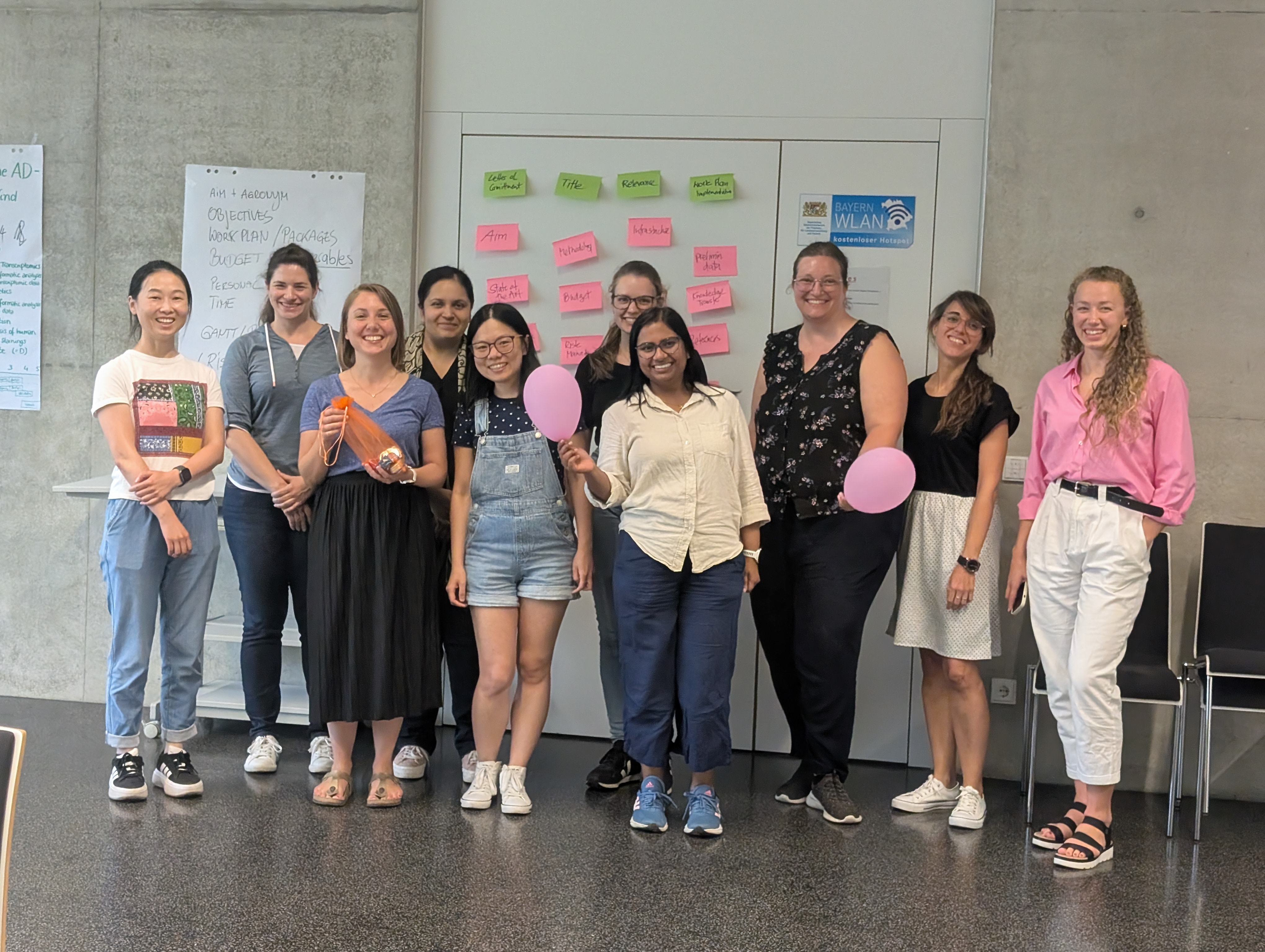  Group photo of the mentees