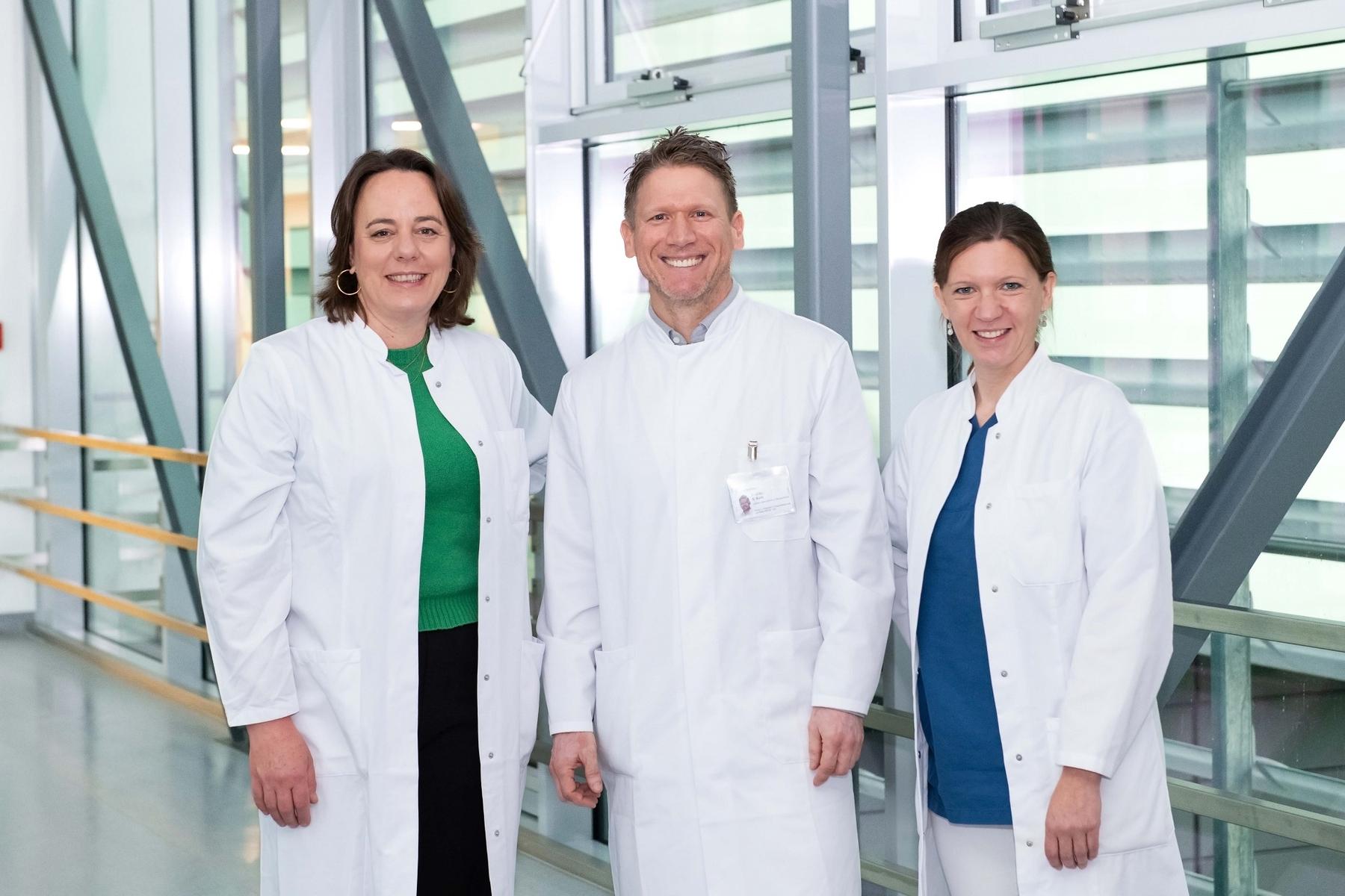 vlnr.: PD Dr. Maria Delius, Prof. Sven Kehl, Dr. Teresa Starrach