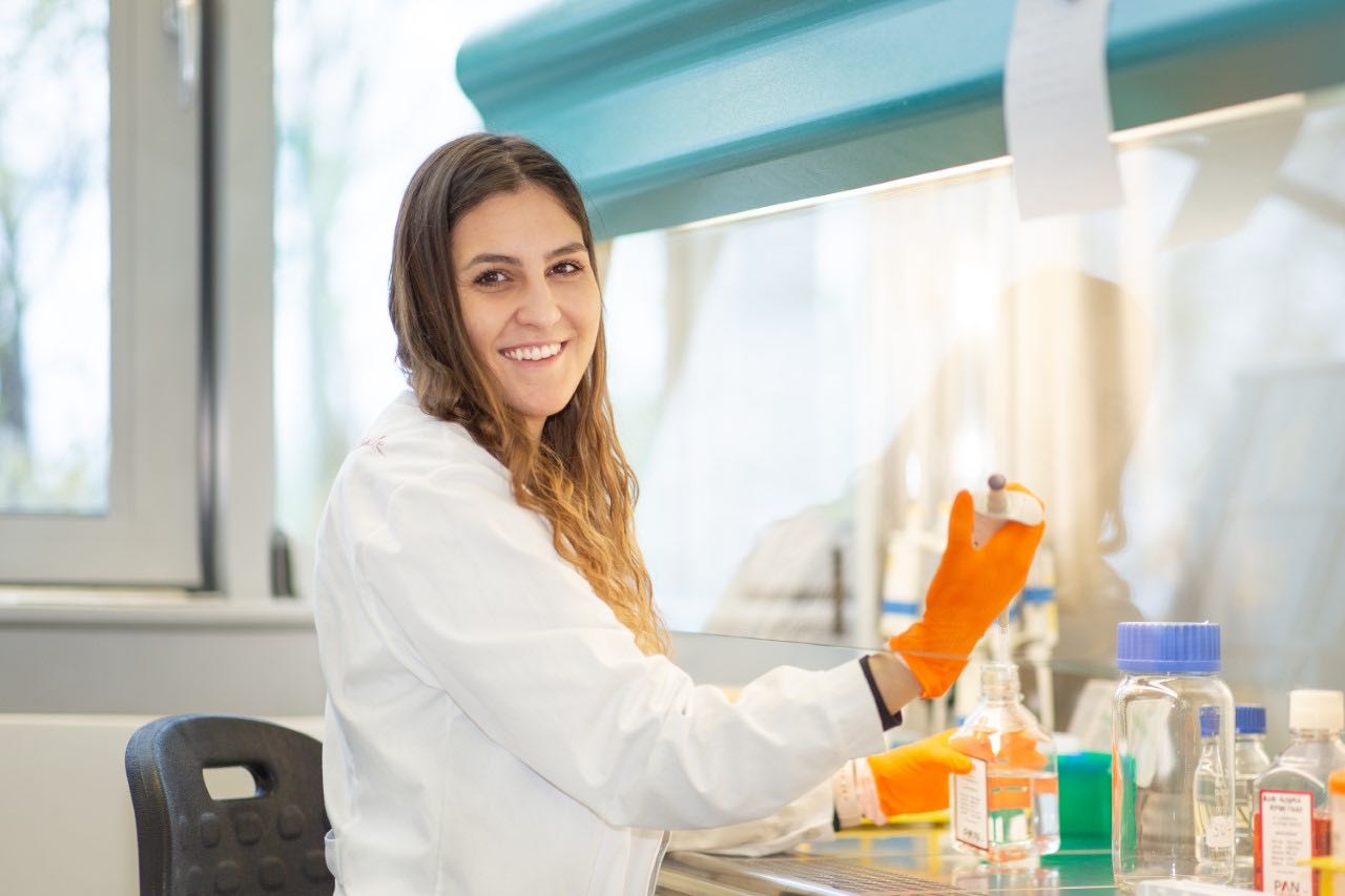 Bild von Ludovica Vona im Lab Coat
