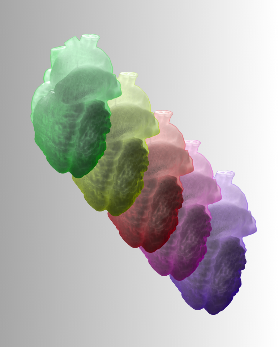 3D Herzen