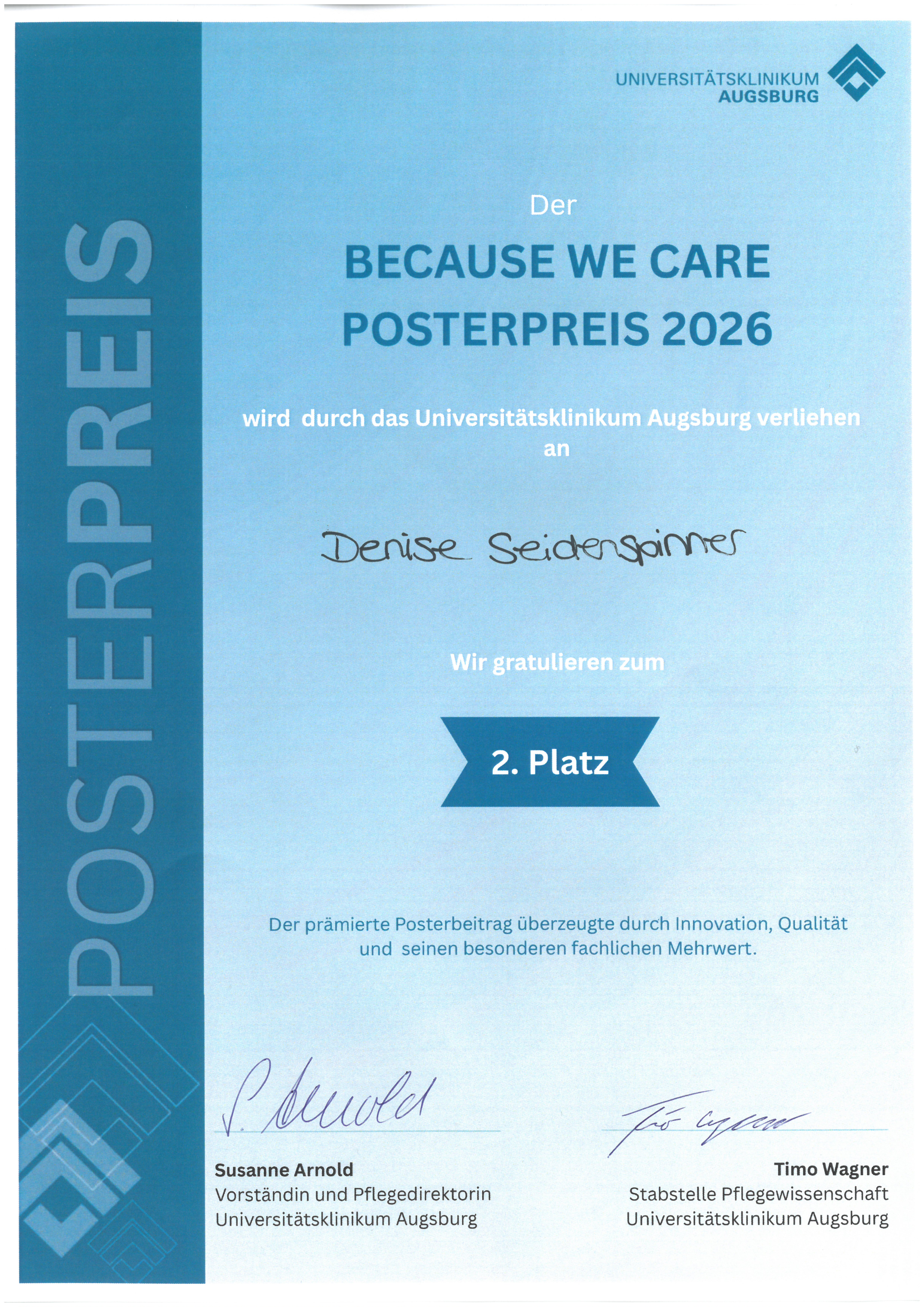 BECAUSE WI CARE POSTERPREIS 2026