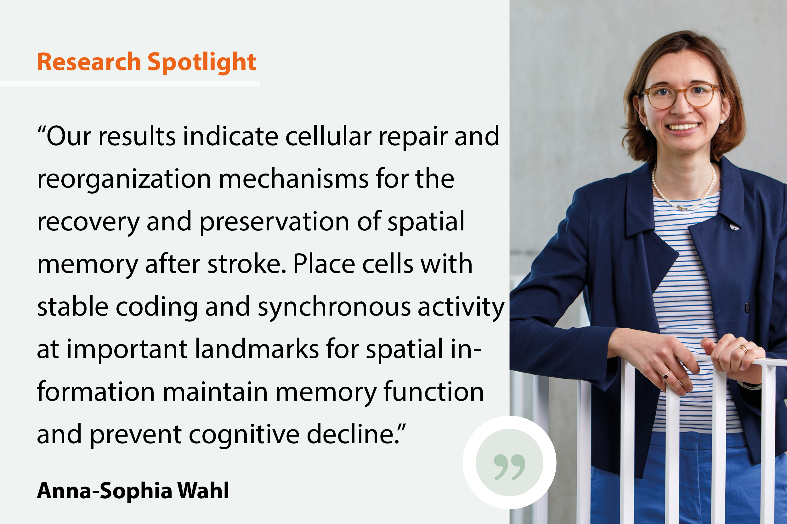  Research Spotlight - Anna-Sophia Wahl