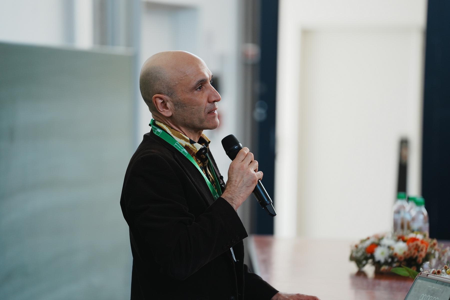 Günter Fröschl beim LMU Global Health Day 2026