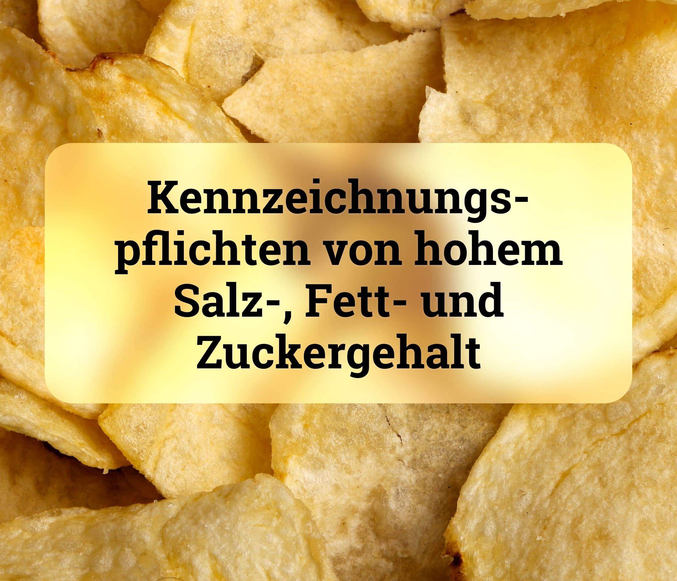 Kennzeichnungspflichten von hohem Salz-, Fett- und Zuckergehalt als Einflussfaktor auf das Körpergewicht