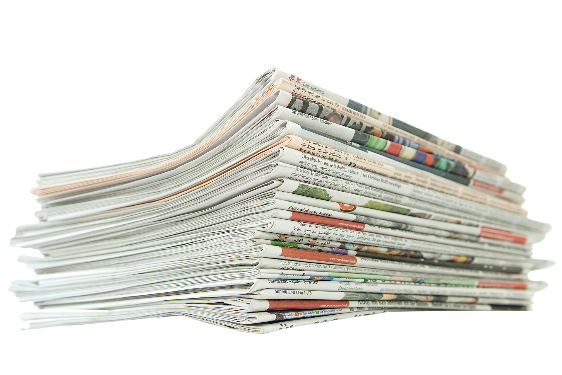 Zeitungsstapel