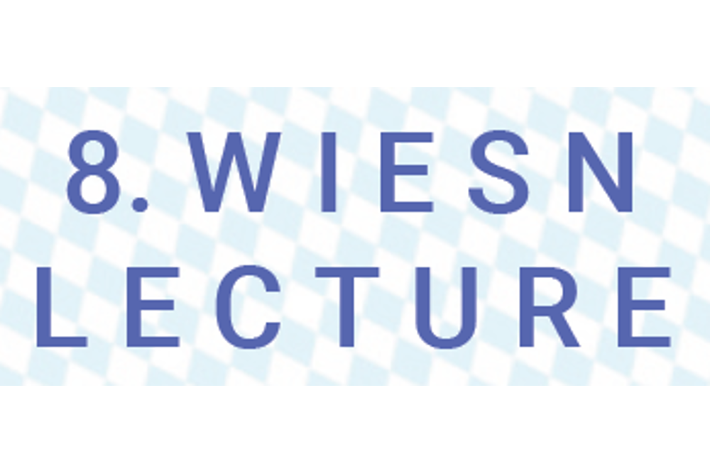 Schriftzug 8. Wiesn Lecture
