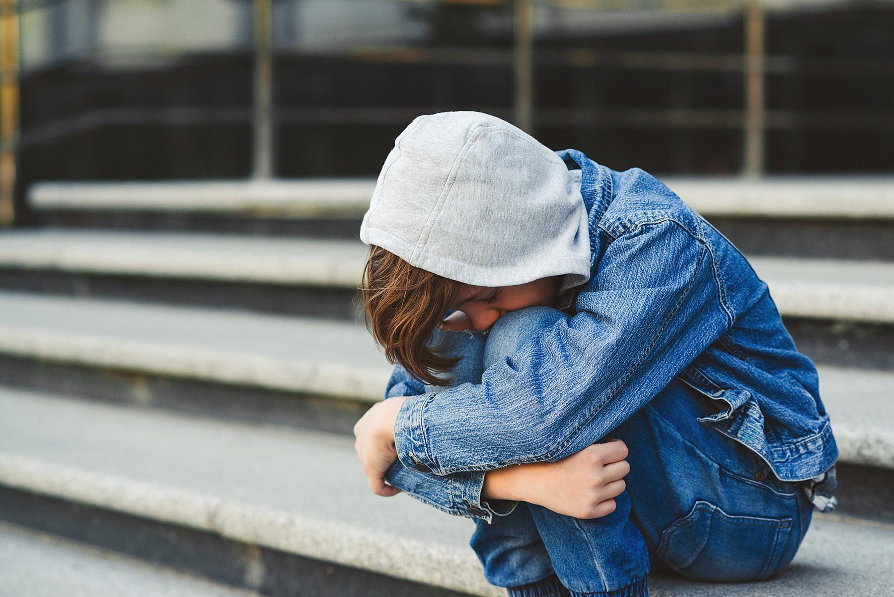 Stilbild Depressionen bei Kindern