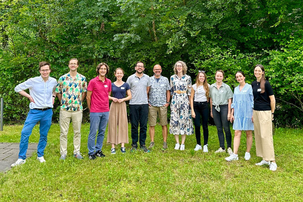 Teamfoto der AG Biologie maligner Lymphome