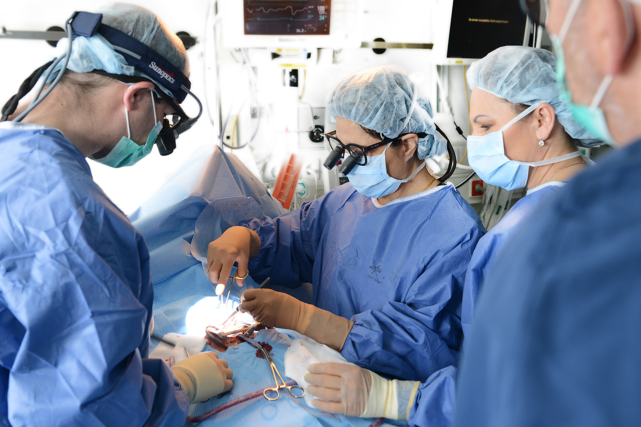 Intervention in der Kinderherzchirurgie