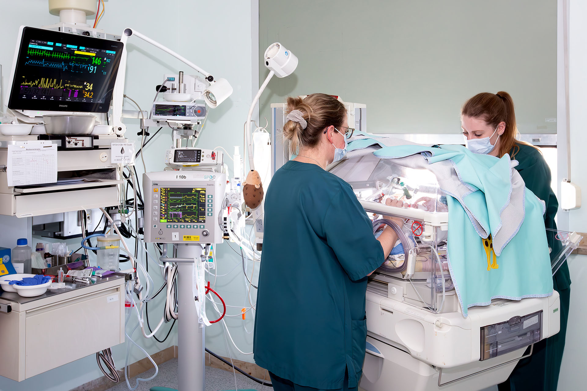  Pflegekräfte in der Neonatologie