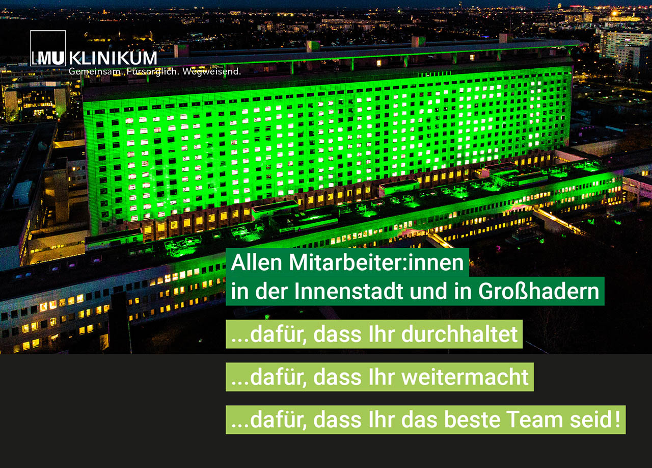 Dank an LMU-Mitarbeitende