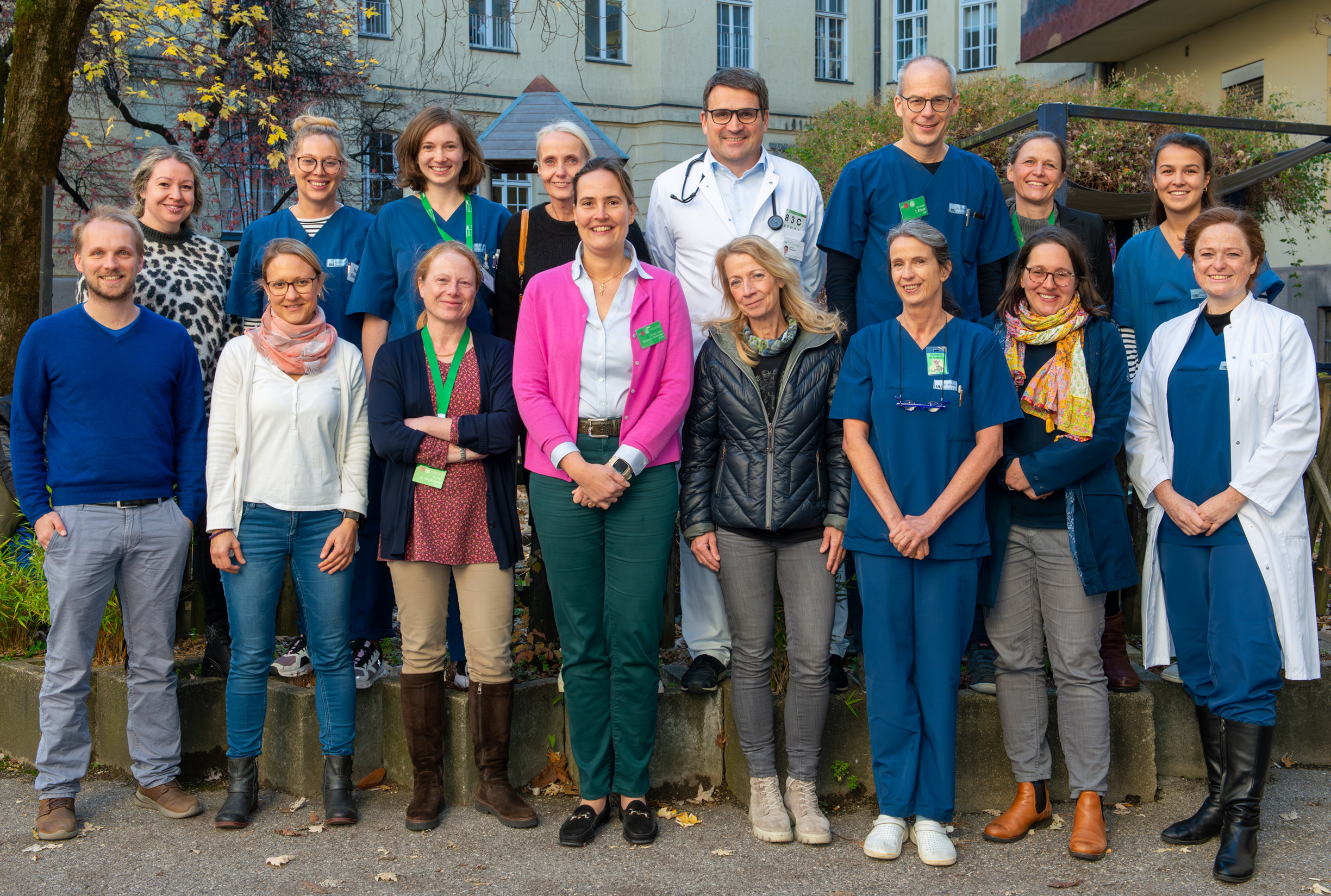 Gruppenaufnahme des Teams der Epileptologie