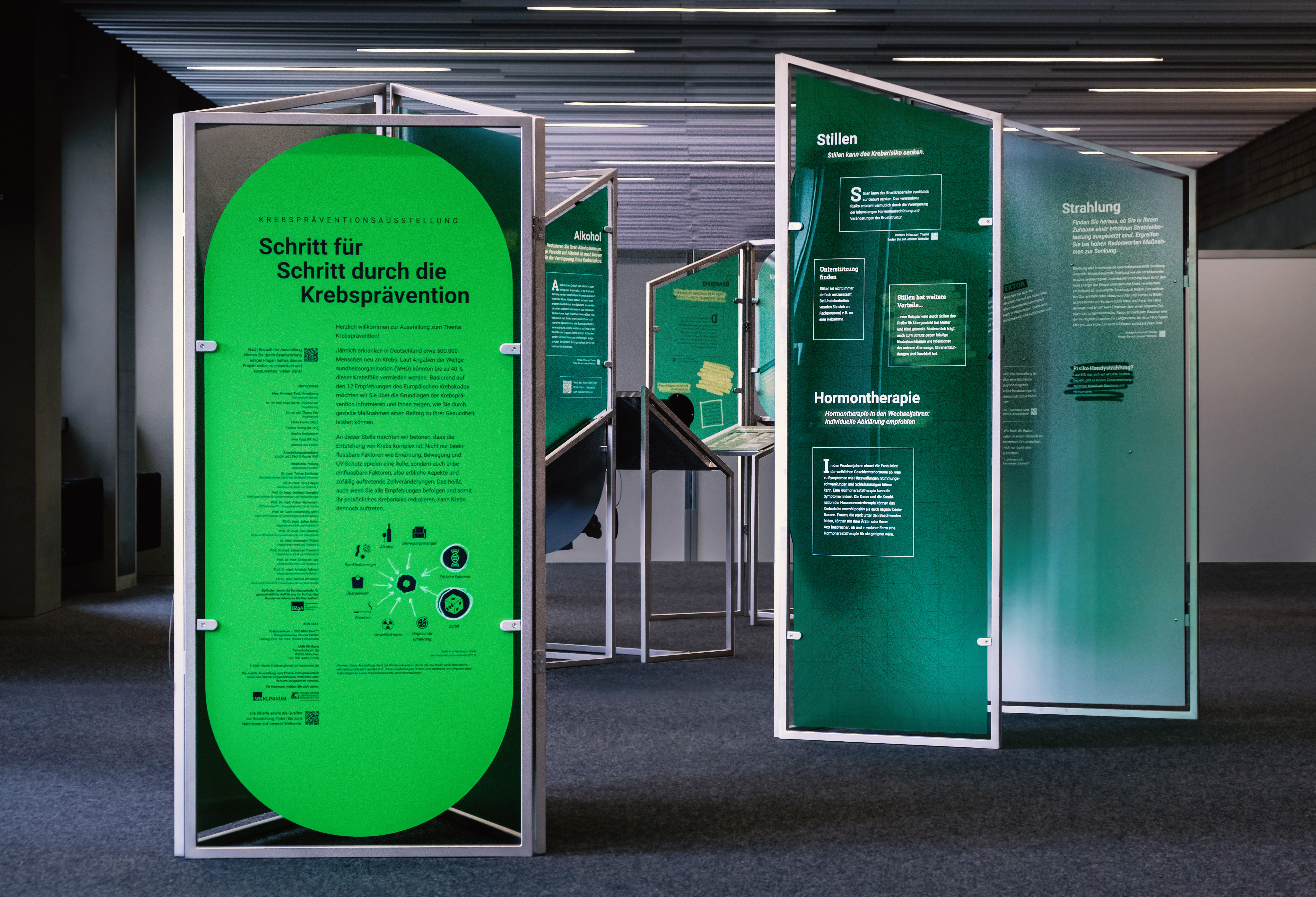 Krebspräventionsausstellung des CCC LMU
