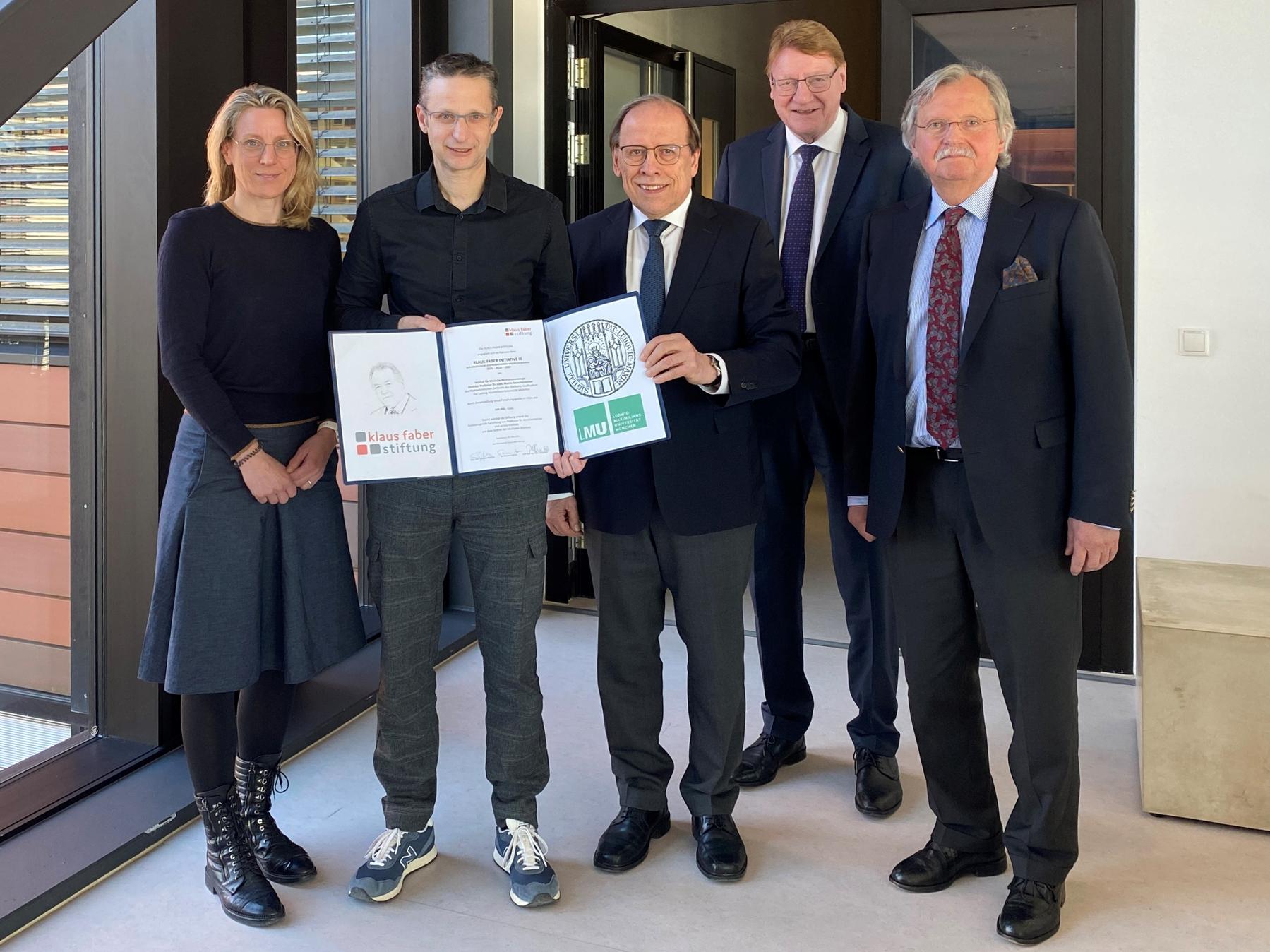 Klaus Faber Urkunde