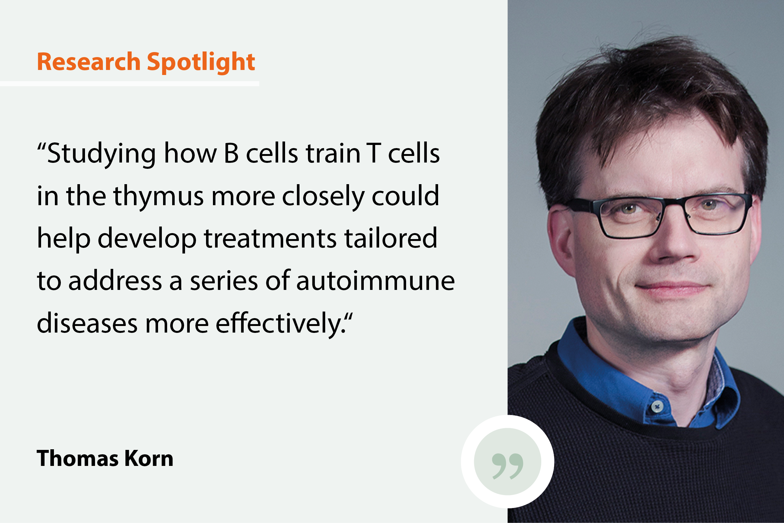  Research Spotlight: Photo of the researcher and a quote about the impact of the research