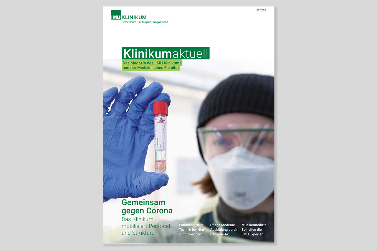 Titelseite Patienmagazin KLINIKUM aktuell 2/2020