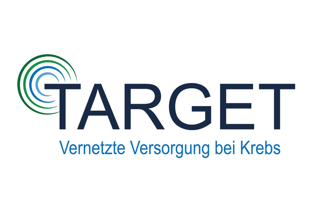 Logo: Logo TARGET - Transsektorales personalisiertes Versorgungskonzept für Patienten mit seltenen Krebserkrankungen