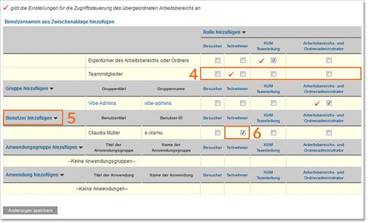 Einzelne Teammitglieder vollen Lese- und Schreibzugriff geben und die restlichen Teammitglieder können den Ordner nicht sehen