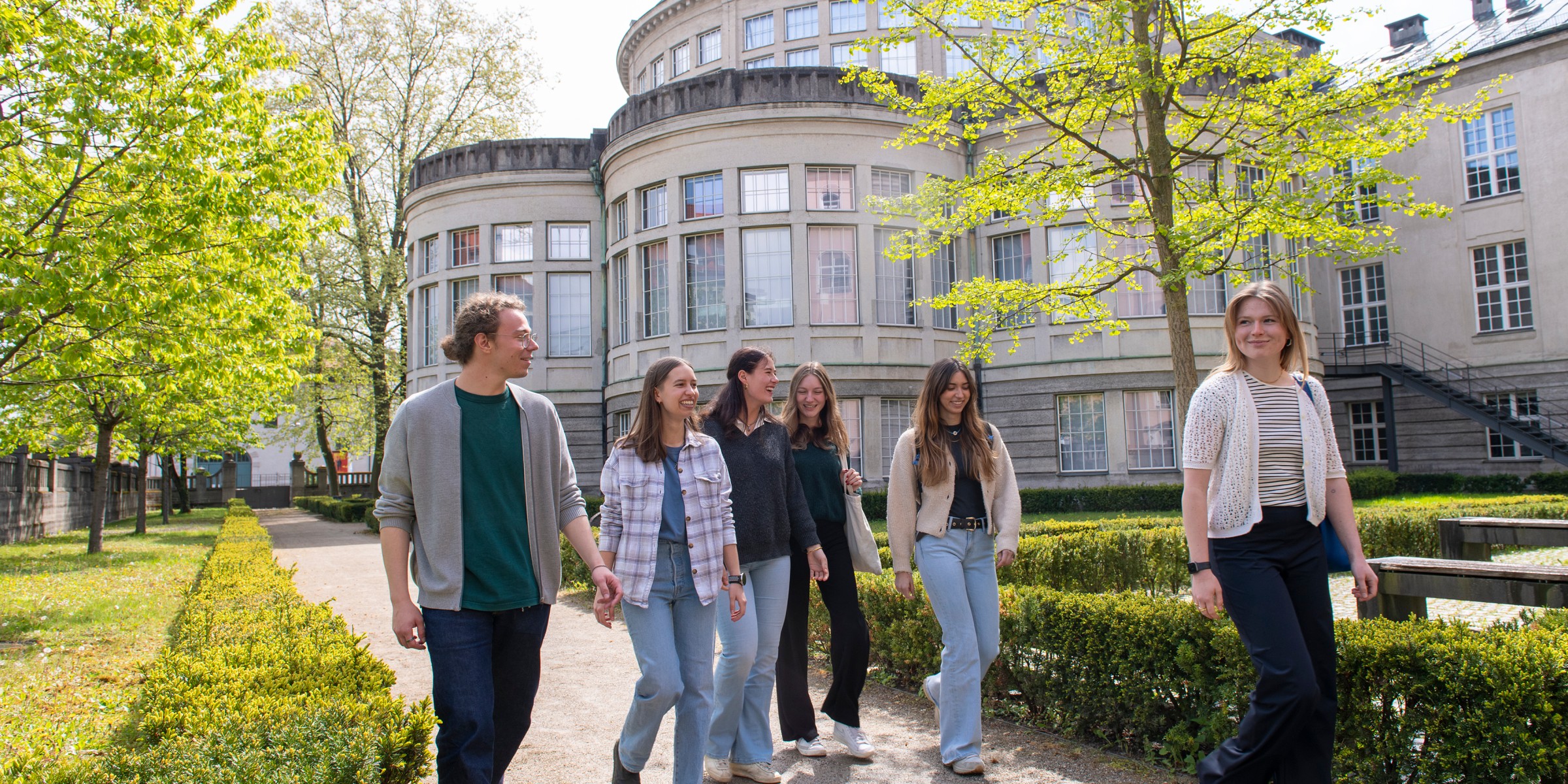 Gruppe von Studierenden