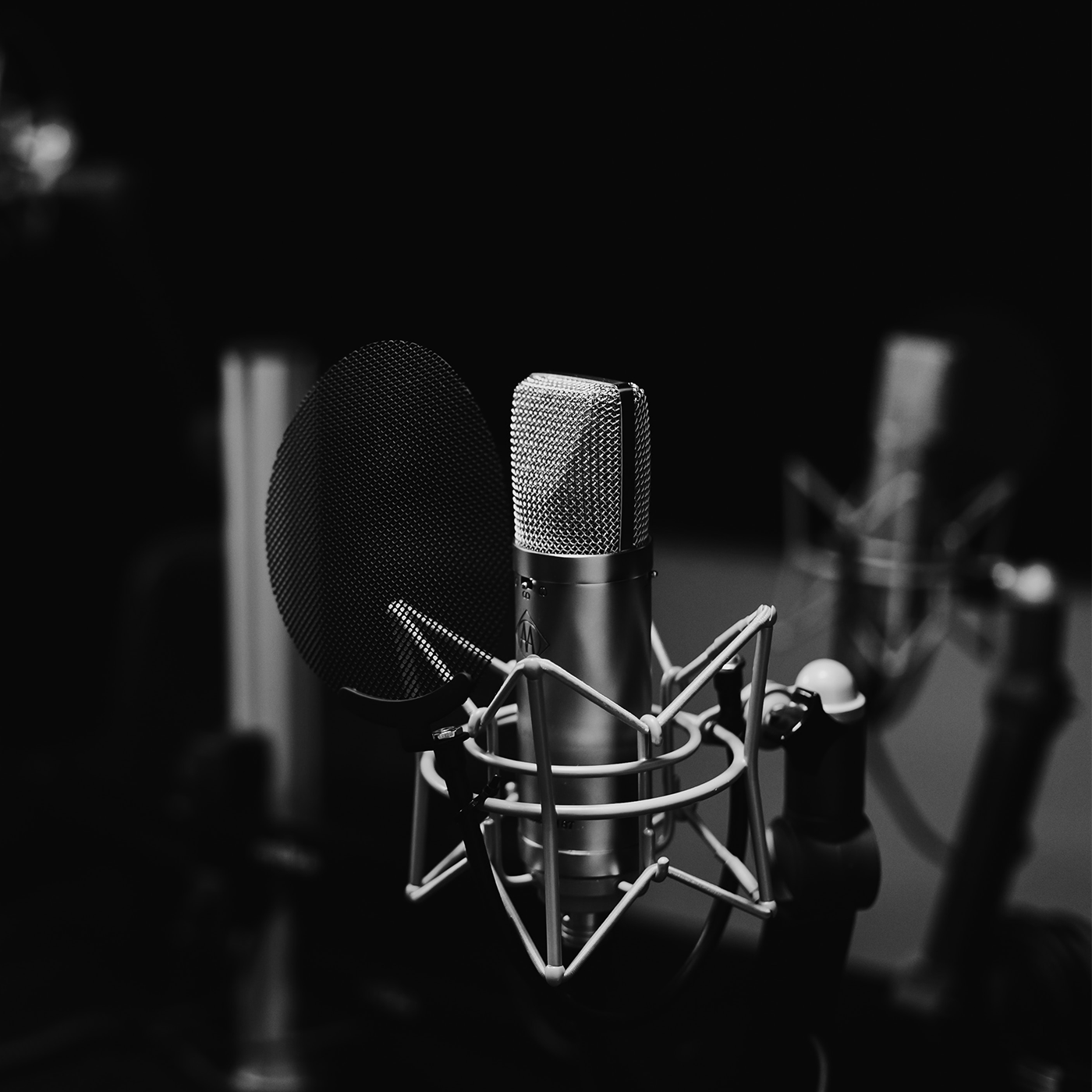  Microphone in the studio