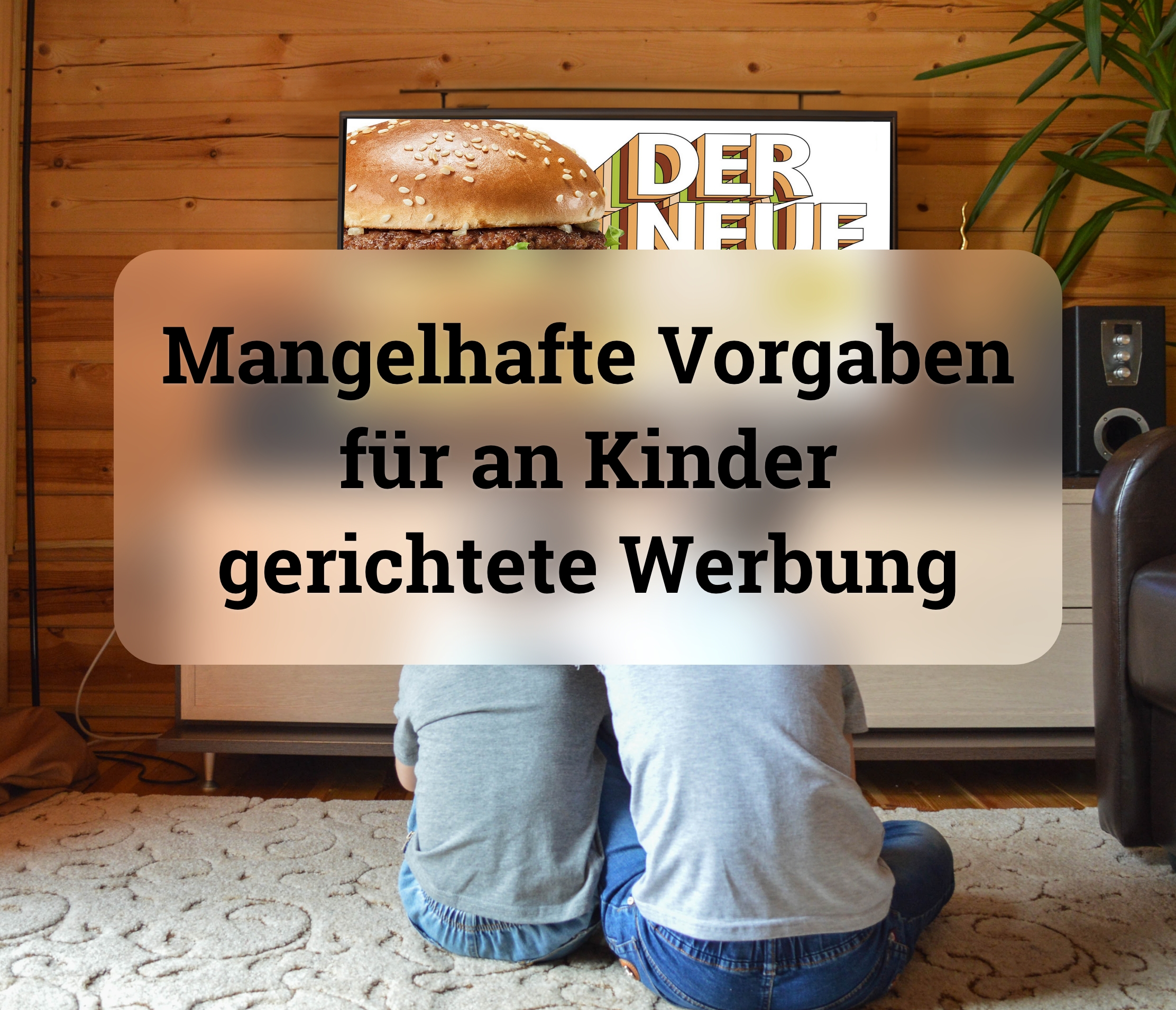 Risikofaktor für Übergewicht: Mangelhafte Vorgaben für an Kinder gerichtete Werbung