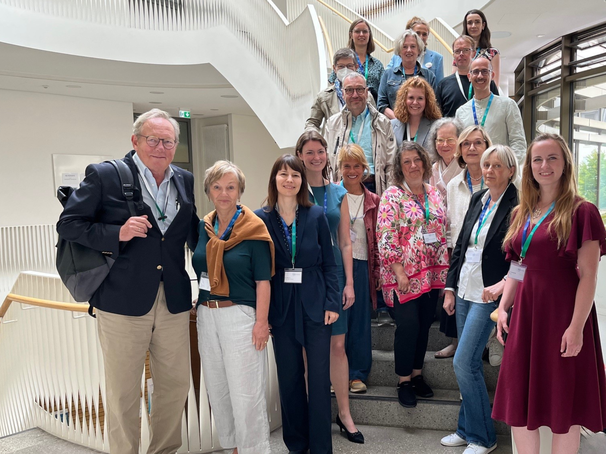 Gruppenfoto des Patientenexpertenpools