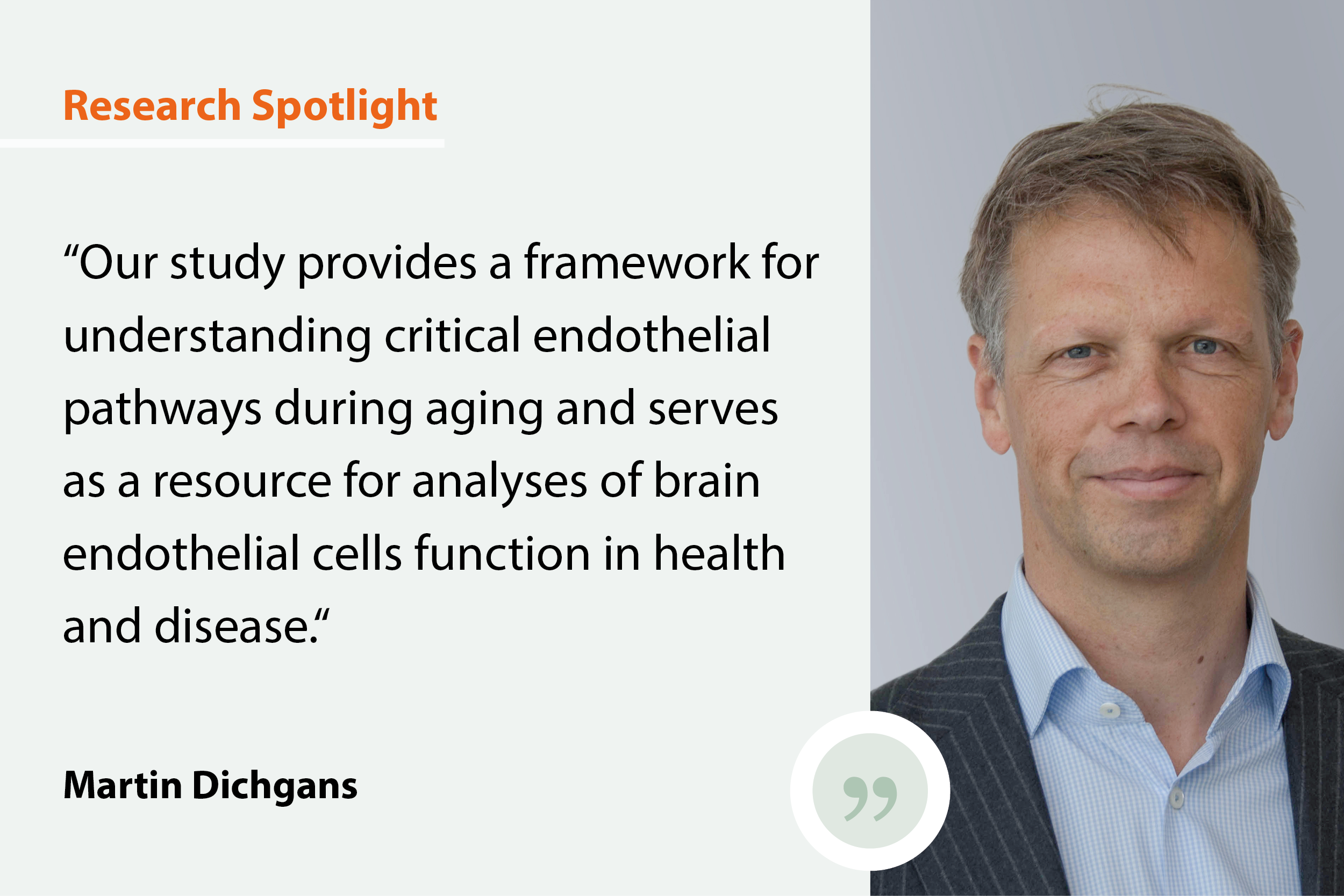  Research Spotlight: Photo of the researcher and a quote about the impact of the research