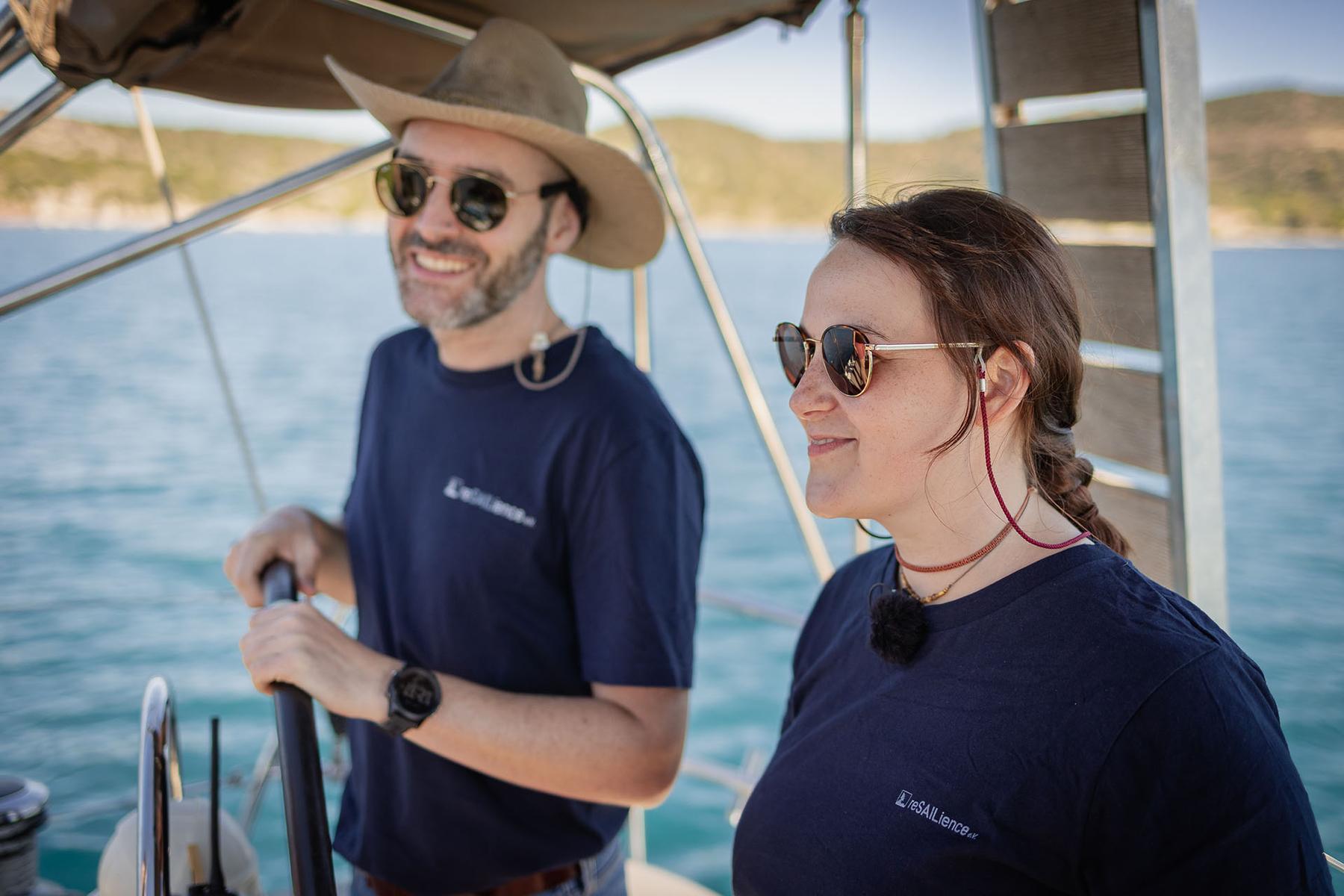 Philipp Seifert und Nele Lienhard